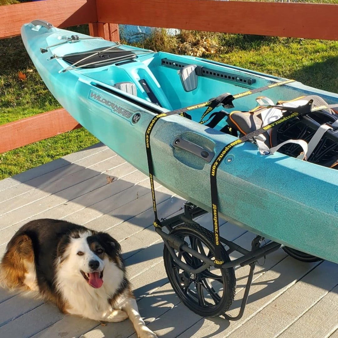 Suspenz All-Terrain Super Duty Airless Kayak and Canoe Cart