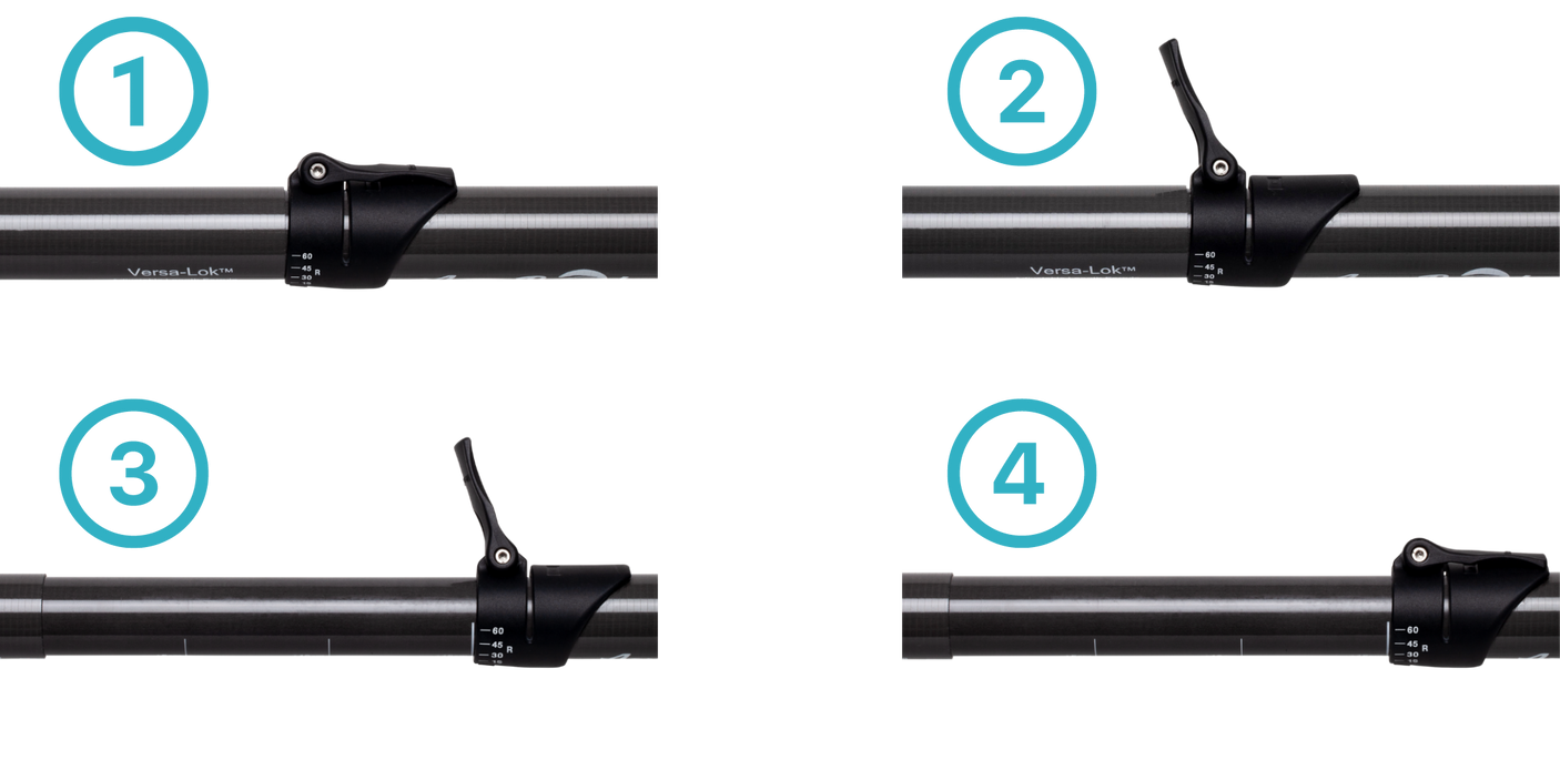 Aqua Bound Sting Ray Hybrid | Versa-Lok Adjustable Kayak Paddle