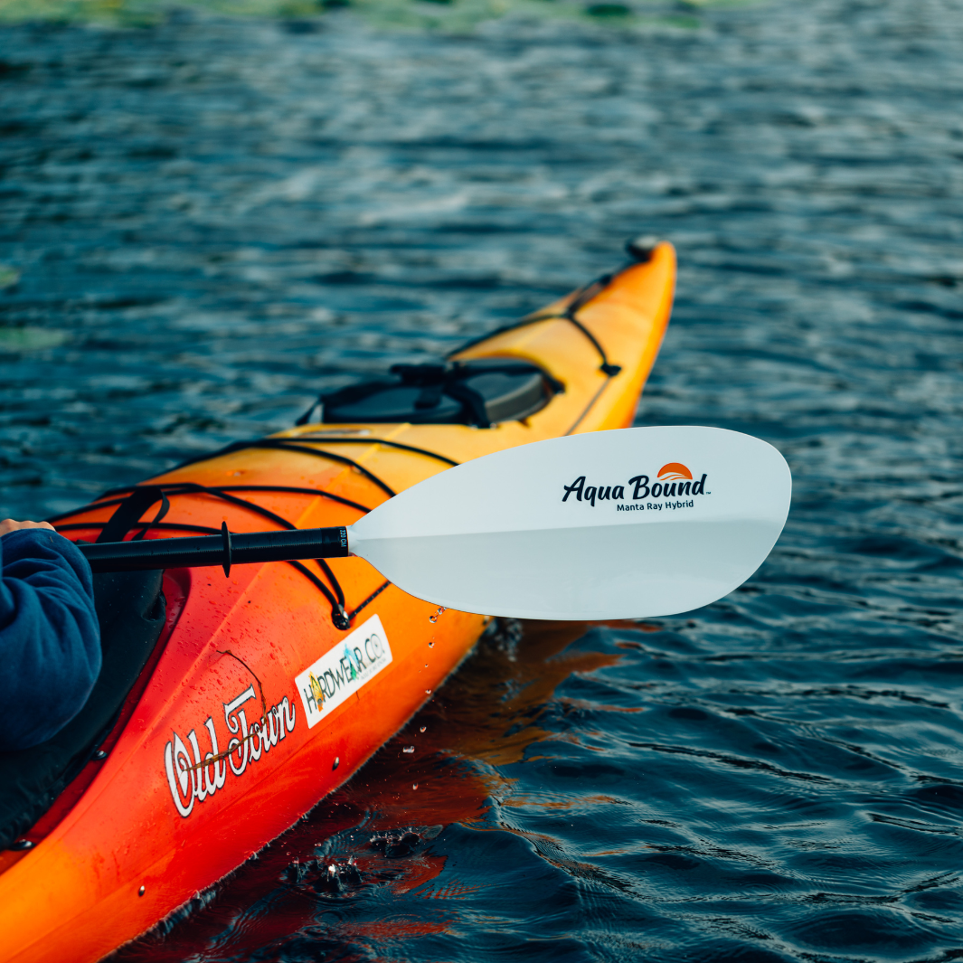 Aqua Bound Manta Ray Hybrid | Posi-Lok Two-Piece Kayak Paddle