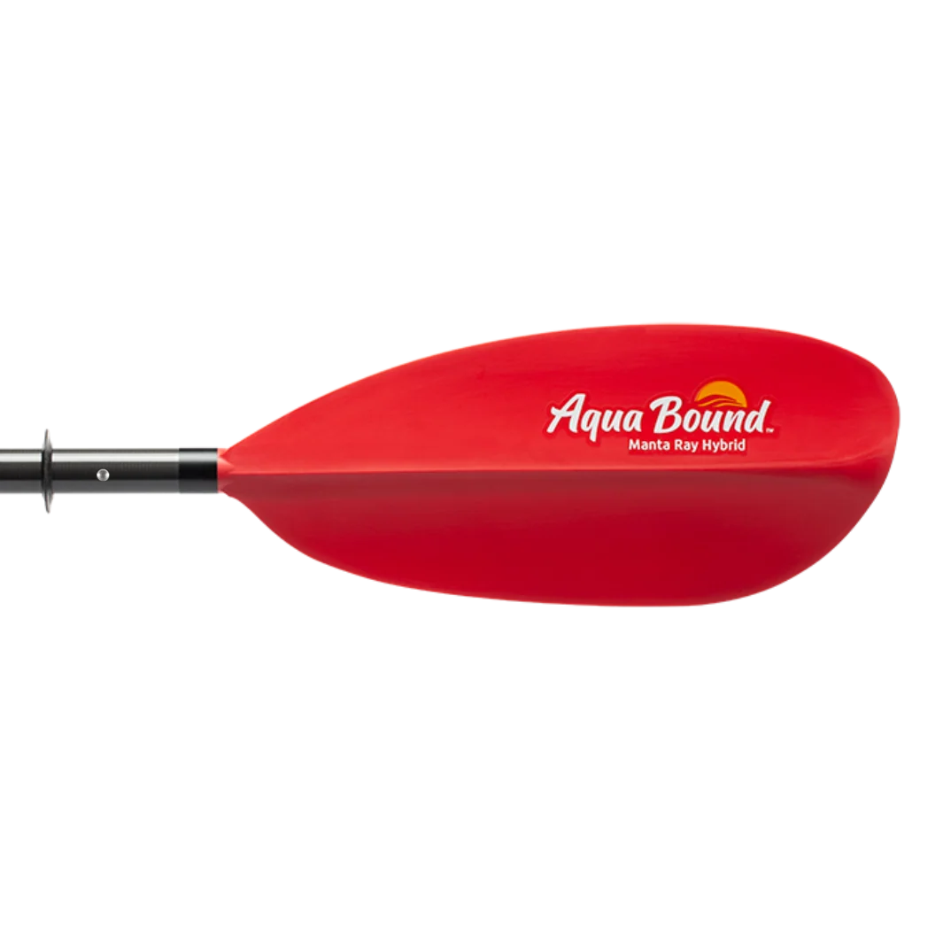 Aqua Bound Manta Ray Hybrid | Posi-Lok Four-Piece Kayak Paddle
