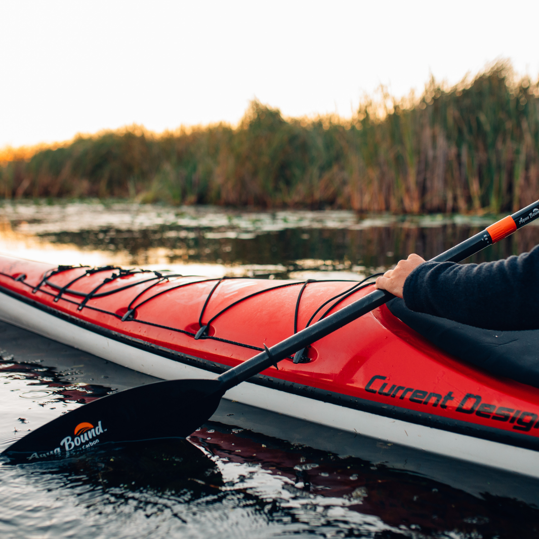 Aqua Bound Sting Ray Carbon | Posi-Lok Two-Piece Kayak Paddle