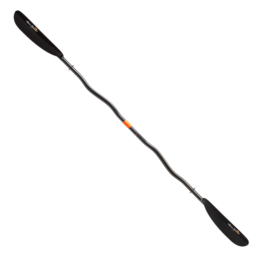 Aqua Bound Tango Carbon | Bent Shaft Two-Piece Kayak Paddle (Closeout)