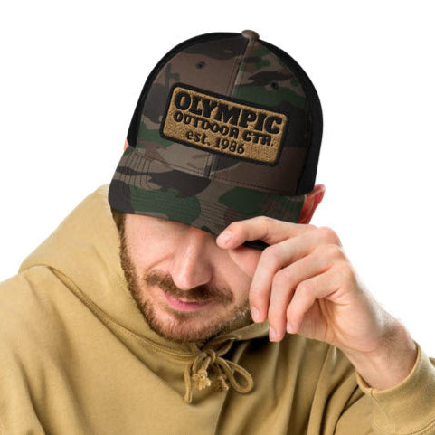 Olympic Outdoor Center Retro Trucker Cap