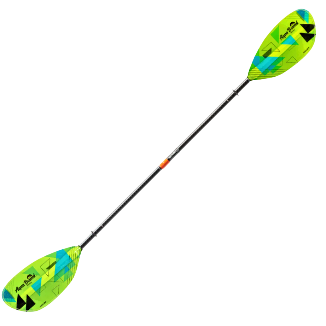 Aqua Bound Whiskey Lam-Lok Fiberglass | Straight Shaft Two-Piece Kayak Paddle