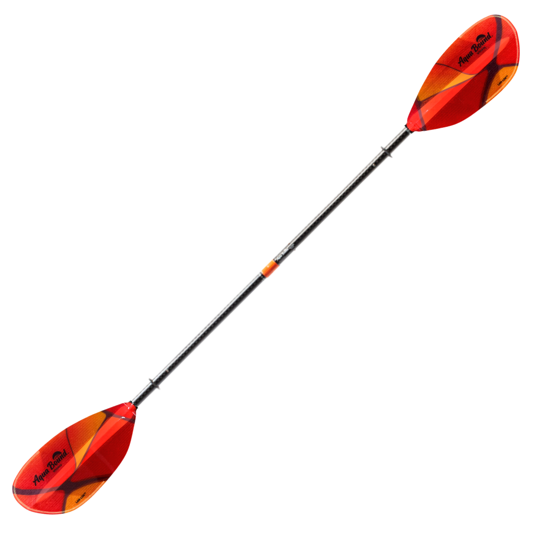 Aqua Bound Whiskey Lam-Lok Fiberglass | Straight Shaft Two-Piece Kayak Paddle