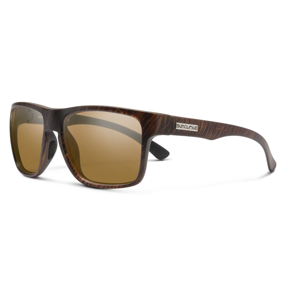 Suncloud Rambler | Black / Red Mirror