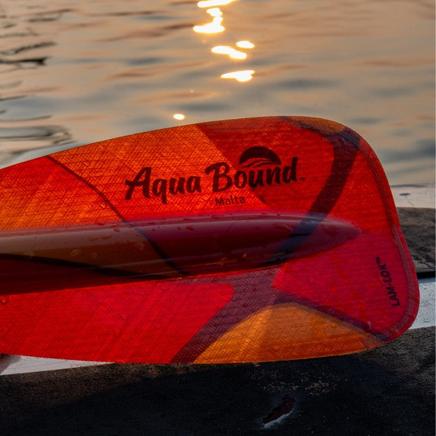 Aqua Bound Malta Geo Punch Lam-Lok FG Blade/Carbon SUP Shaft 2 pc