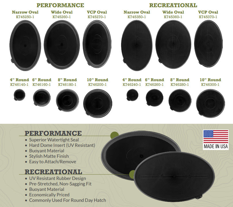 Sea-Lect Performance Oval Hatch Cover