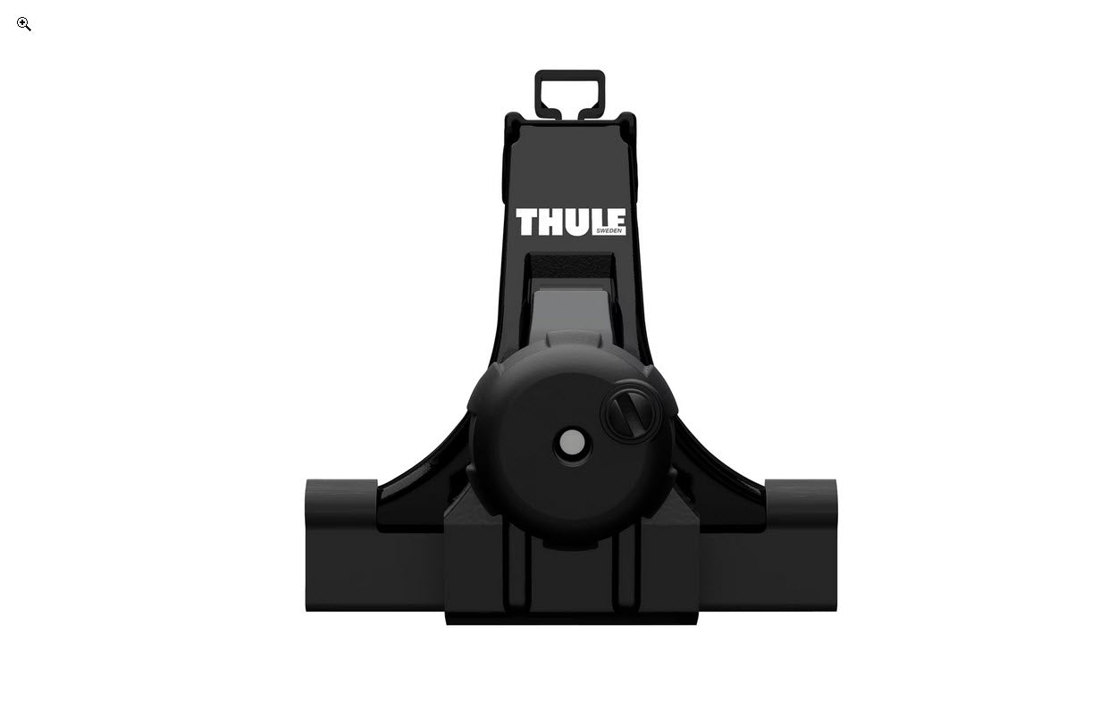 Thule Rapid Gutter Pie bajo para vehículos paquete de 4 negro