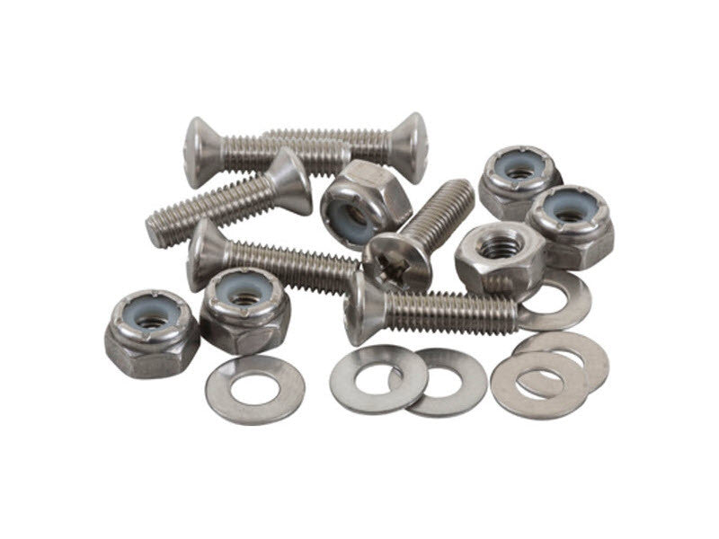 #8 Stainless Steel Oval Head Screw Pack
