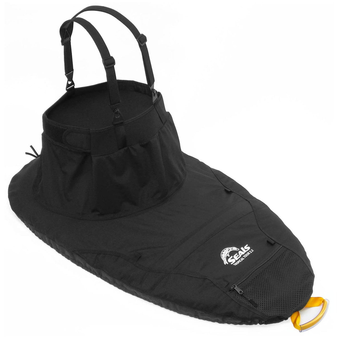 Seals Tropical Tour Kayak Spray Skirt in Black
