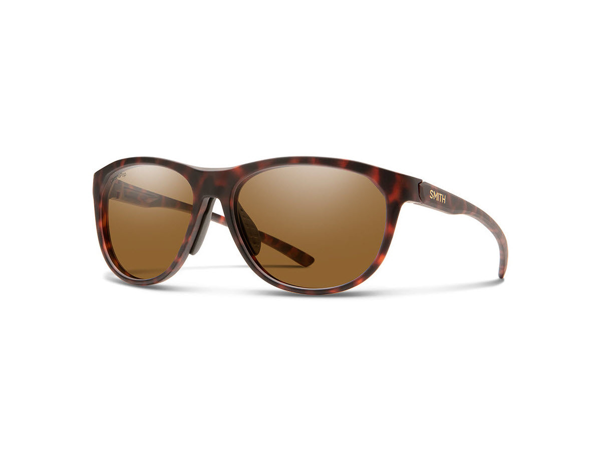 Smith Uproar Sunglasses in Matte Tortoise with ChromaPop™ Polarized Brown Lenses