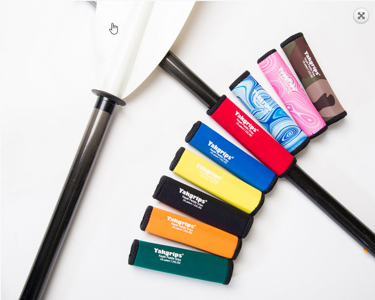 Empuñaduras de remo de kayak Yakgrips para remos de dos piezas (par)