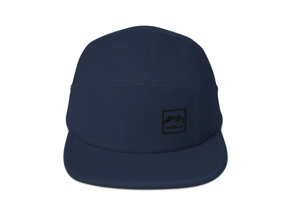 Olympic Outdoor Center Five-Panel Camper Cap in Navy
