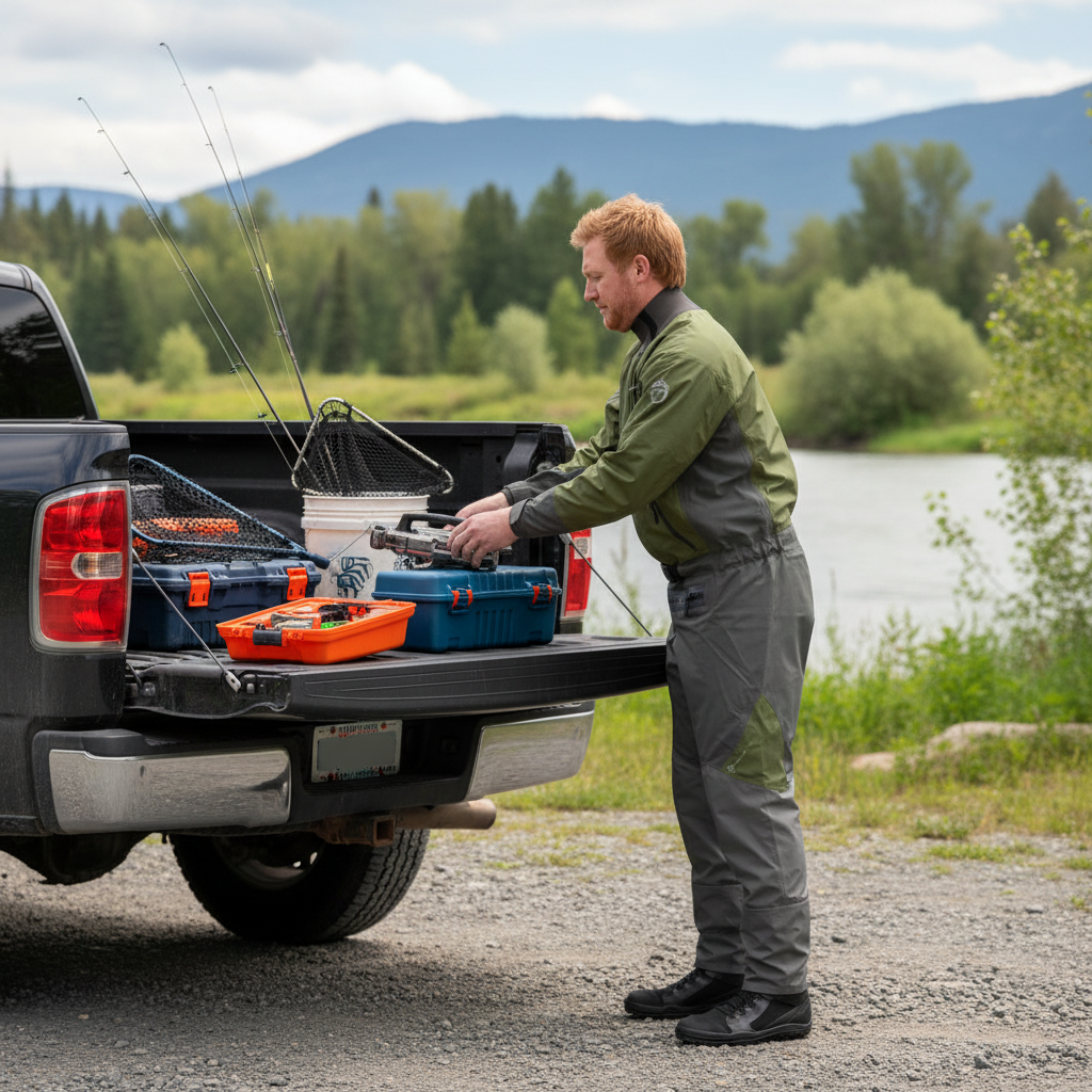 NRS Spyn Fishing Semi-Dry Suit