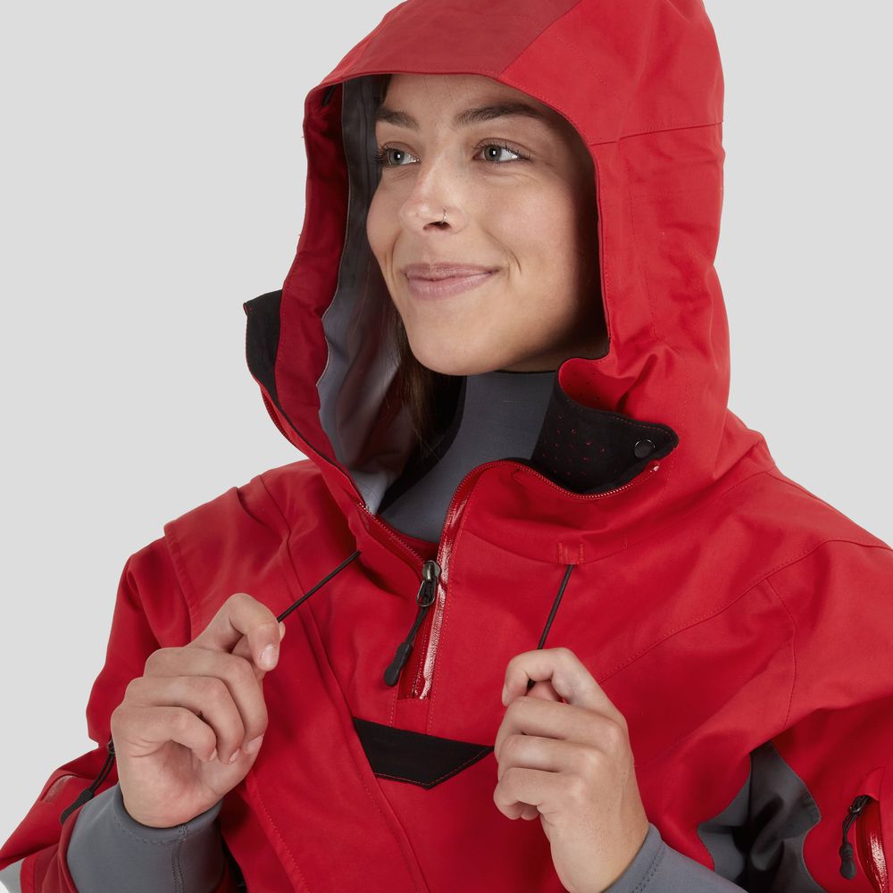 NRS Navigator GORE-TEX | Women's Comfort Neck Dry Suit – Olympic