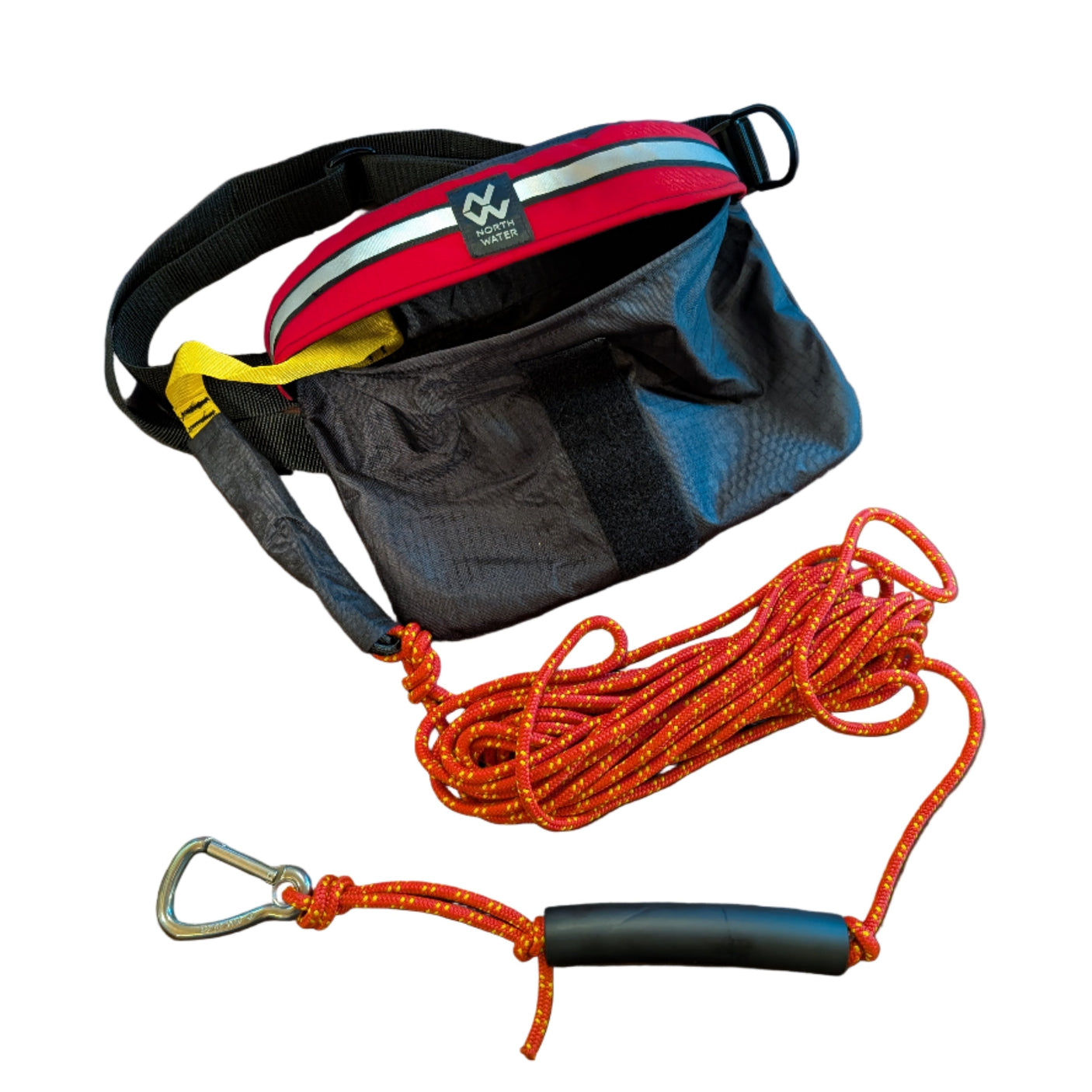 North Water Sea Tec Tow line open to show contents