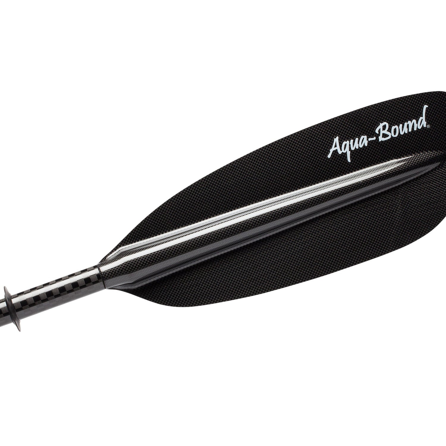 Aqua-Bound Tango Carbon Straight Shaft Posi-Lok Kayak Paddle Back Face
