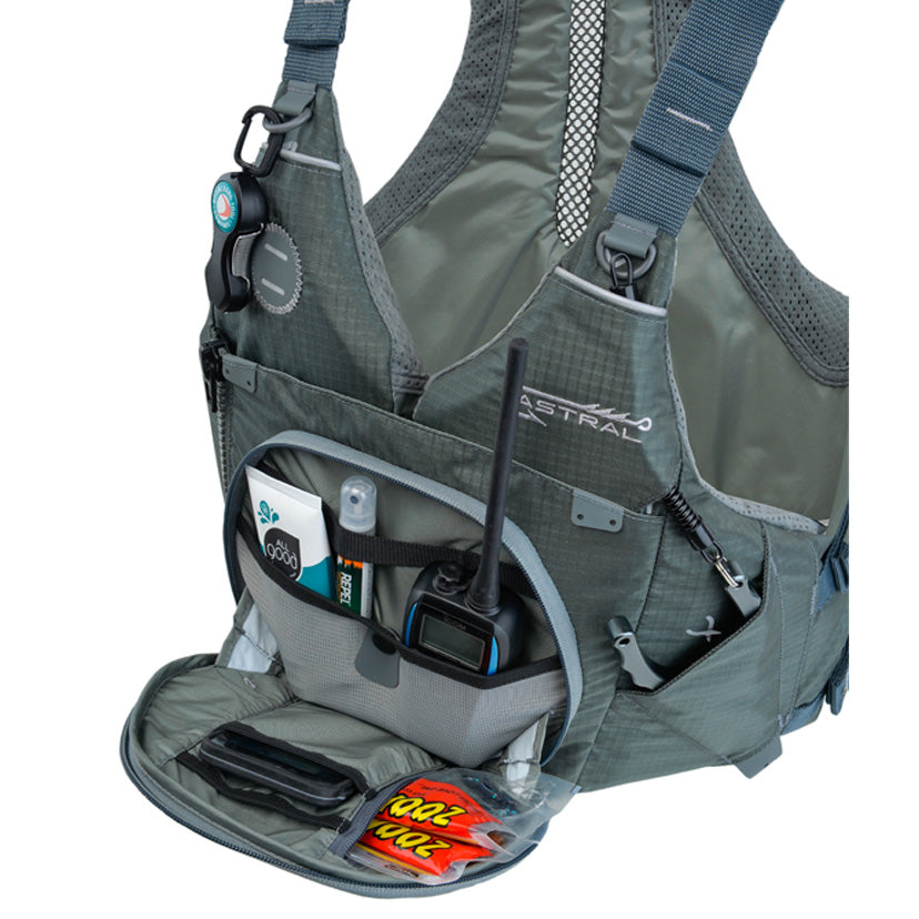 Astral Sturgeon Thin Back Fishing Life Jacket PFD Olympic Outdoor Center