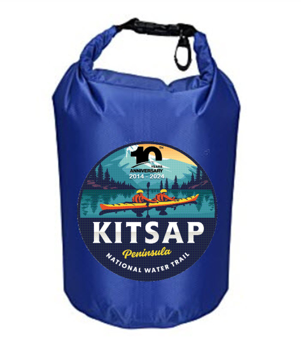 Kitsap Water Trail Logo 5L Drybag