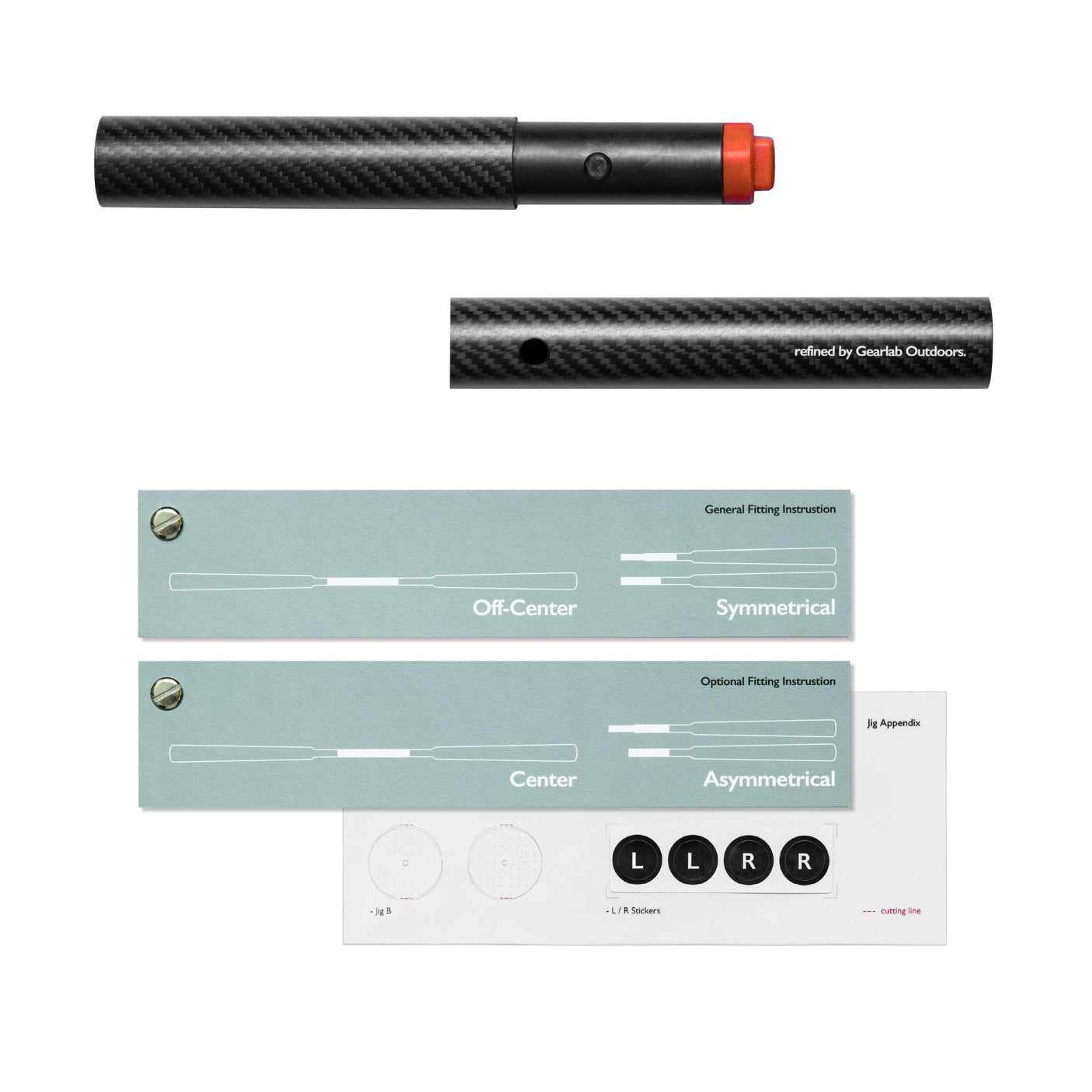 Gearlab Carbon Fiber Ferrule with Fitting Kit