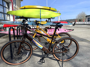 Bike Packing Rental Olympic National Park San Juan Islands E-Bike Bike - Port Gamble