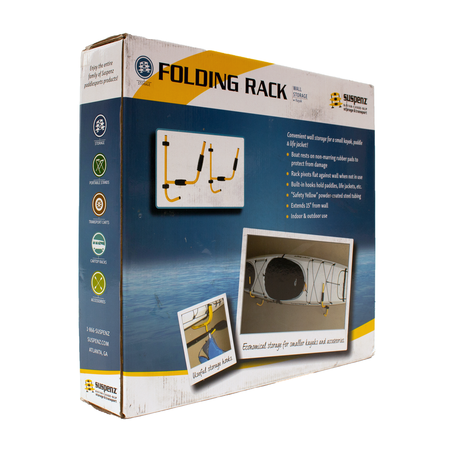 Collapsible Kayak Rack Suspenz Folding Kayak Rack – Olympic Outdoor Center