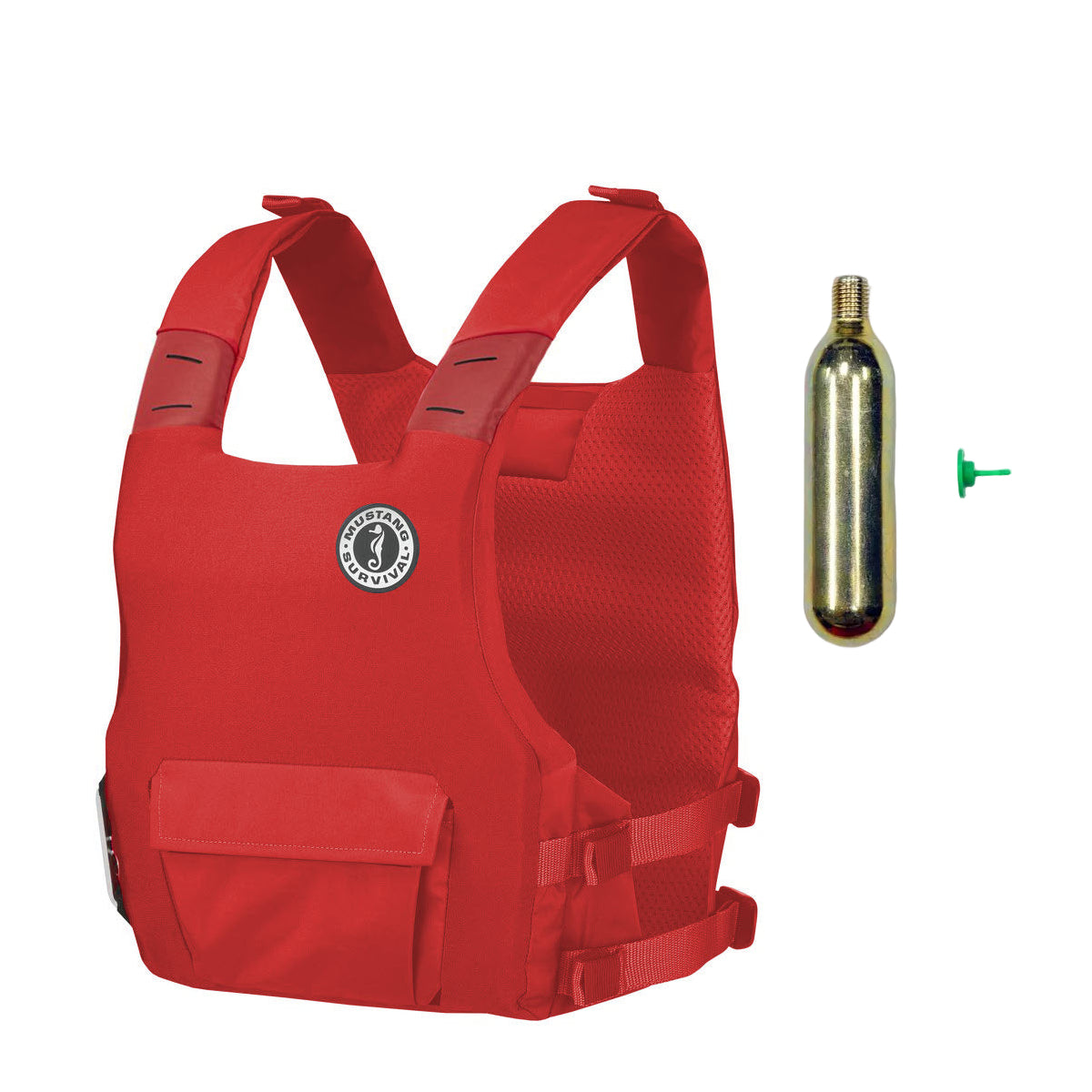 Mustang Khimera™ Hybrid Dual Flotation Inflatable Life Jacket PFD with Re-Arm Kit