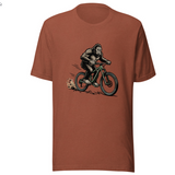 OOC Sasquatch Big Foot Mountain Biker Tshirt