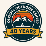 Olympic Outdoor Center Womens Full Zip Fleece Jacket 40 Year Logo