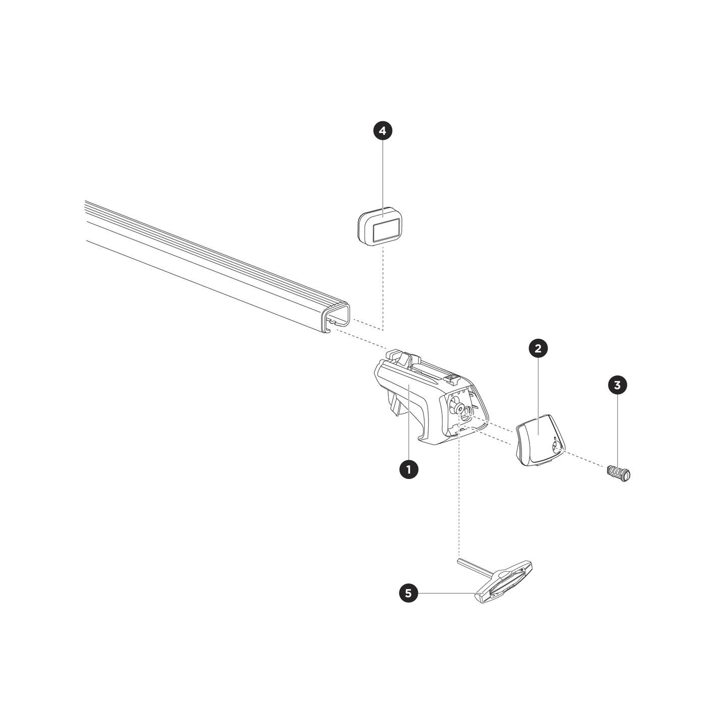SportRack Complete Raised Rail System