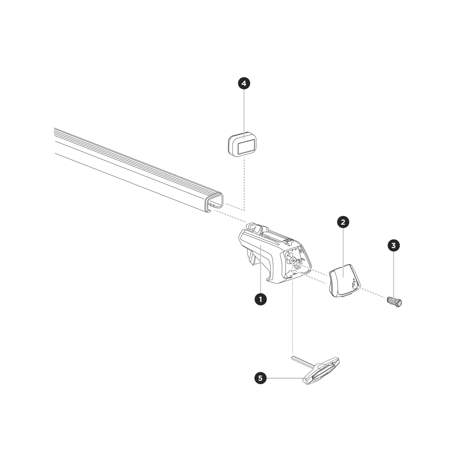 SportRack Complete Raised Rail System