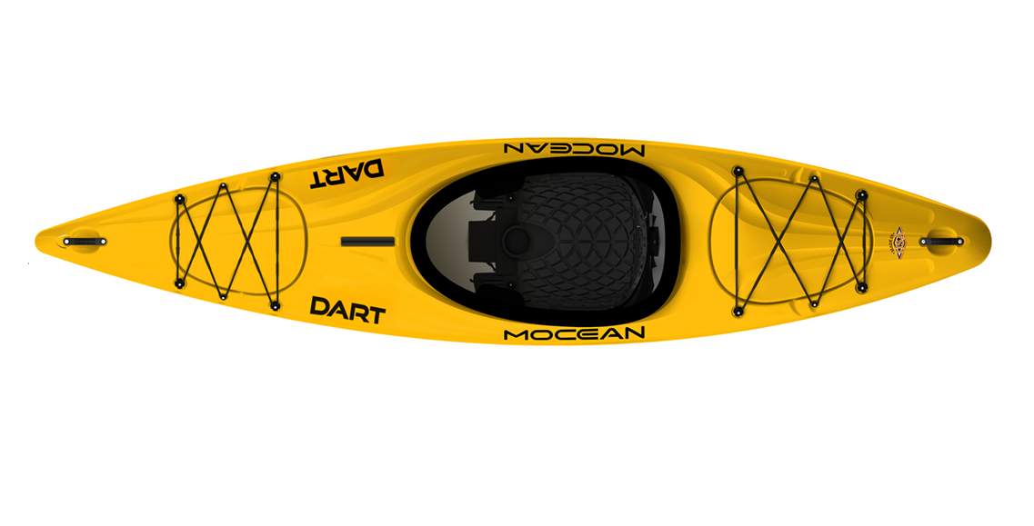 Mocean Dart Kayak Lightweight Recreational Kayak - Made in USA