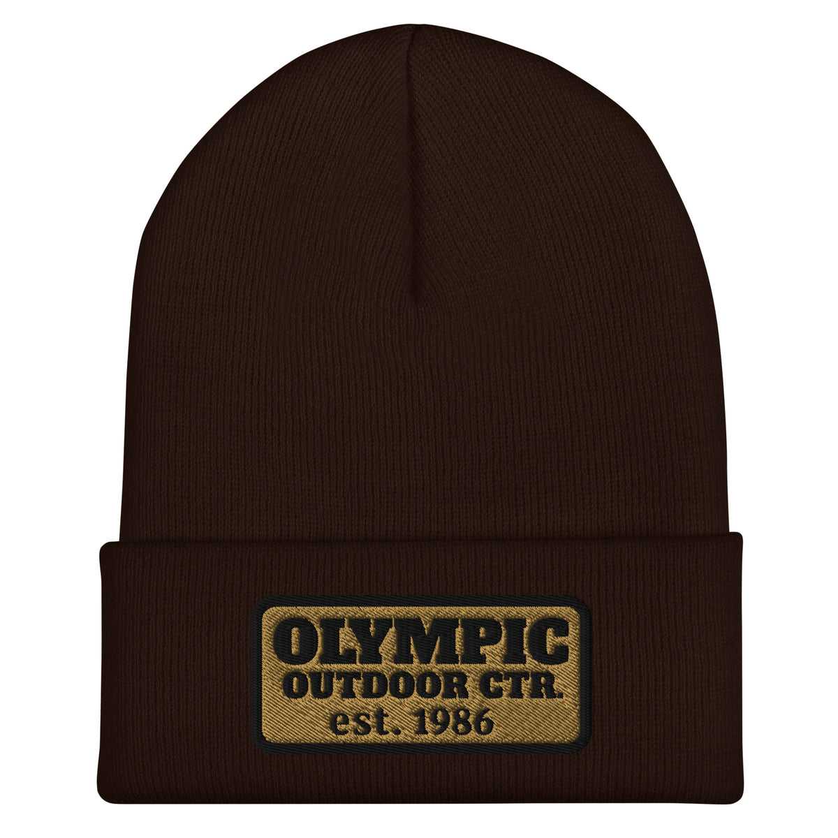 Olympic Outdoor Center Logo Cuffed Beanie