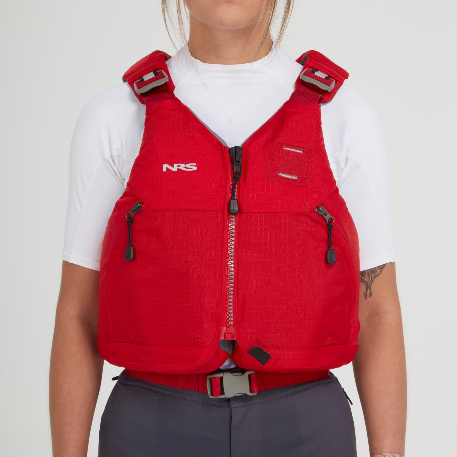 Chaleco salvavidas con espalda de malla Clearwater PFD de NRS