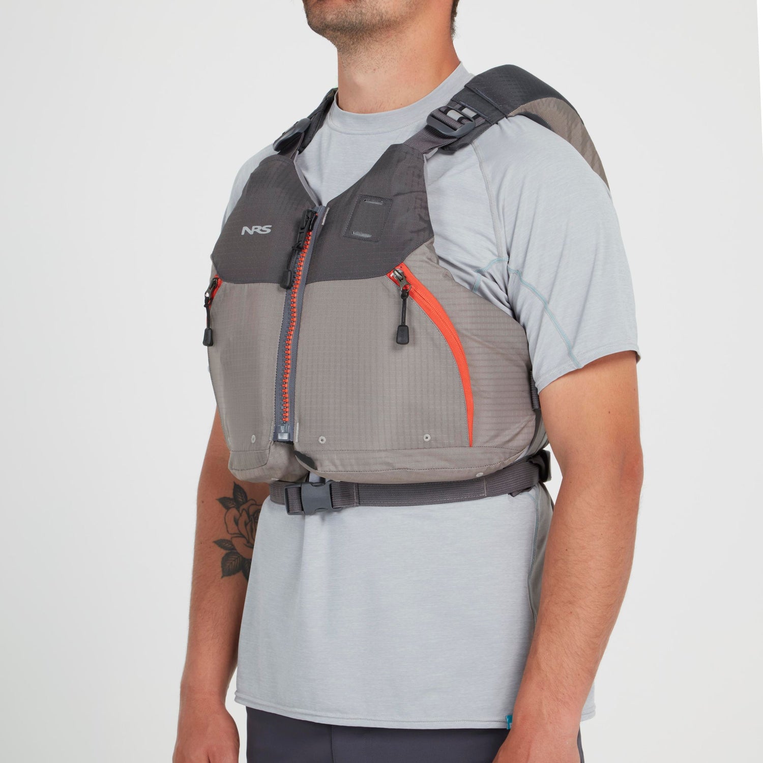 Chaleco salvavidas con espalda de malla Clearwater PFD de NRS