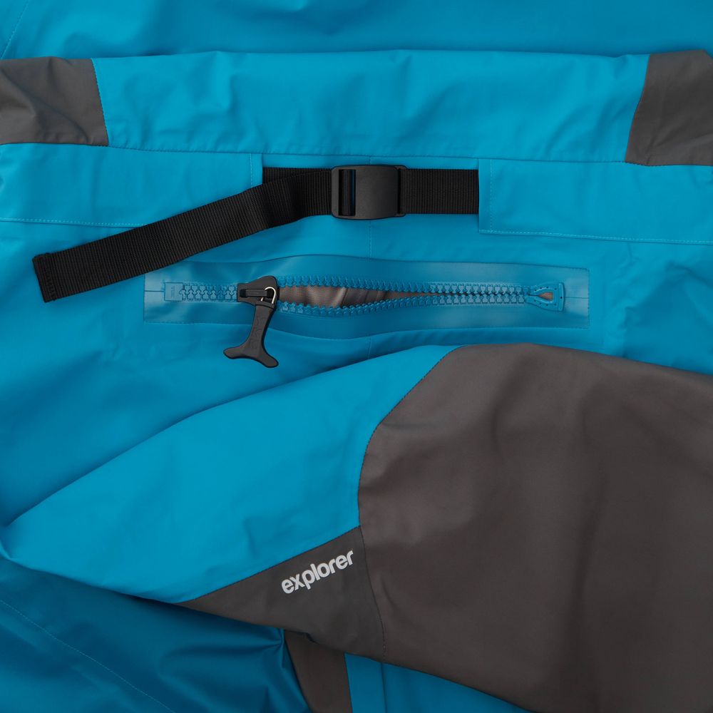 NRS Explorer Men's Comfort Neck SemiDry Paddling Suit Closeout