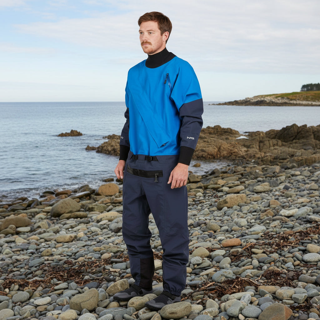 ESTIVO （GORE-TEX）スノーボードウェア MEN'S M ネイビー NRS Nomad GORE-TEX Men's Comfort Neck Semi-Dry Suit – Olympic