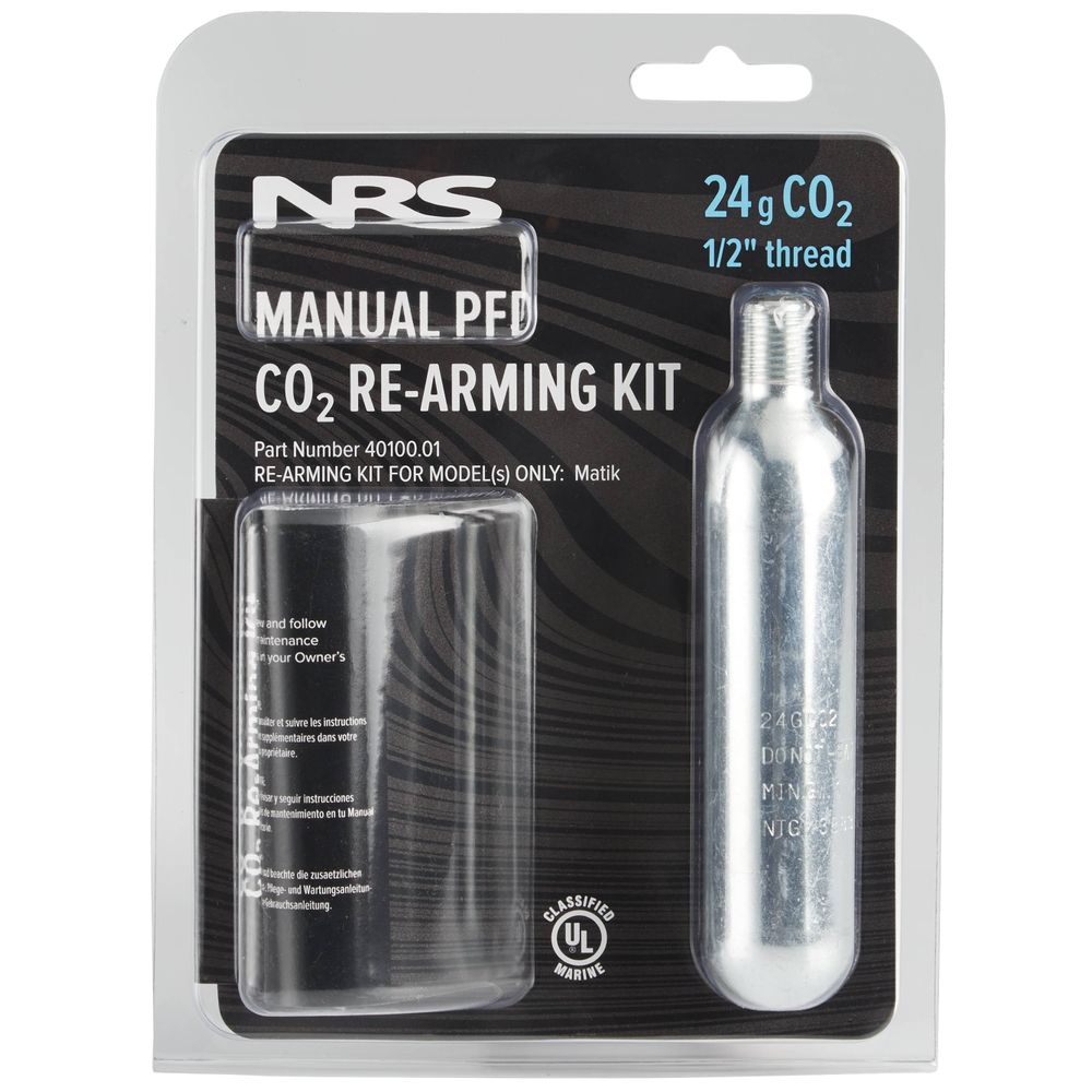 Kit de rearmado de Co2 PFD inflable manual NRS