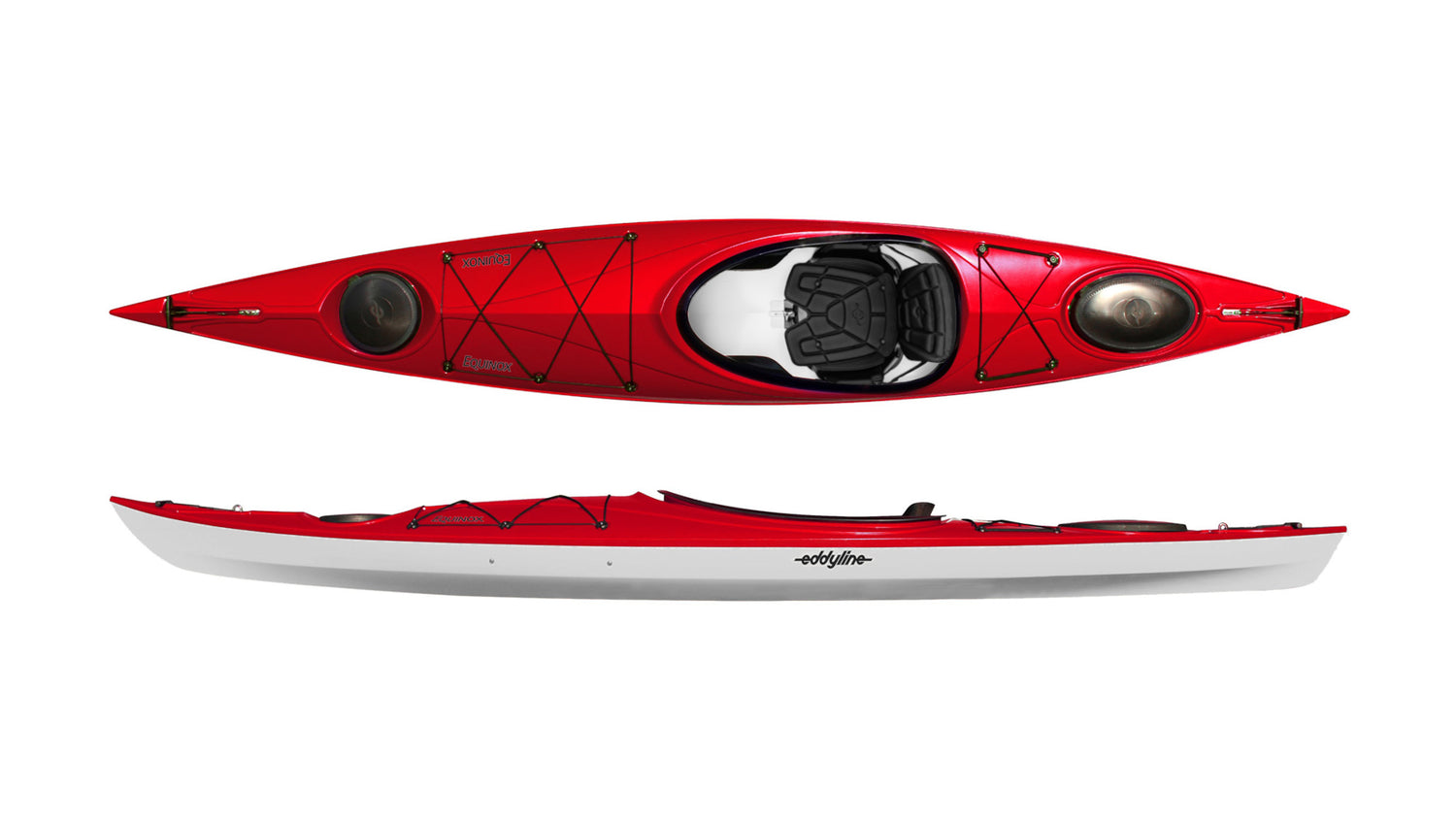 Eddyline Equinox in Red Pearl available from Olympic Outdoor Center