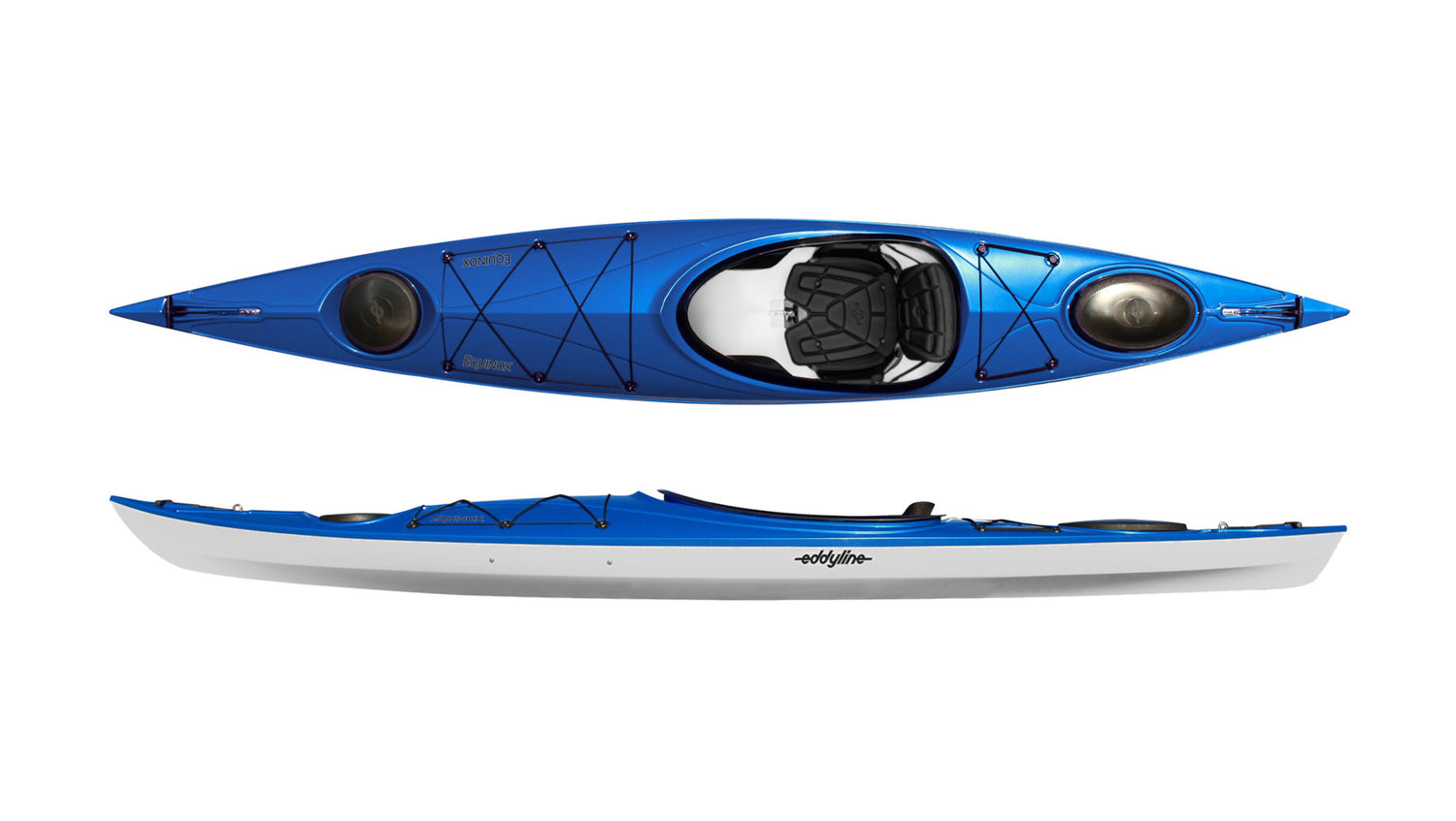 Eddyline Equinox in Sapphire Blue available from Olympic Outdoor Center