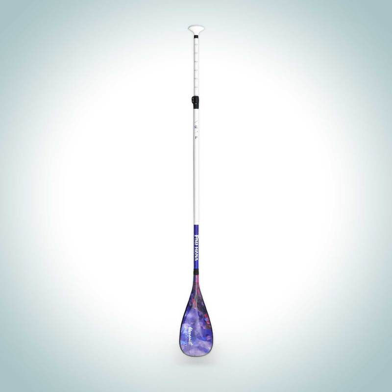 Pau Hana Moon Mist  SUP Adjustable Three-Piece Stand Up Paddle
