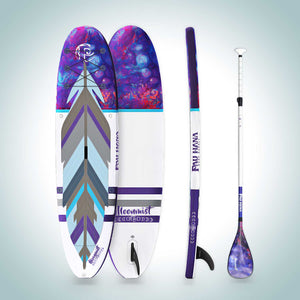 Pau Hana 10'0" Moonmist Air Inflatable SUP Paddleboard with paddle