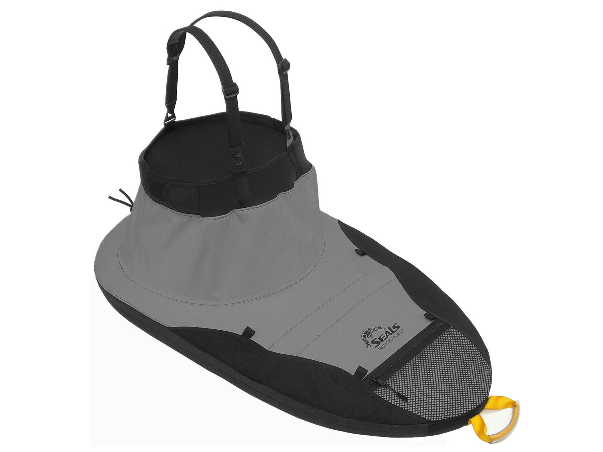 Seals Sea Sprite Spray Skirt, 2.5, Black : Seals Sneak Zippered Spray Skirt, 1.2, Black