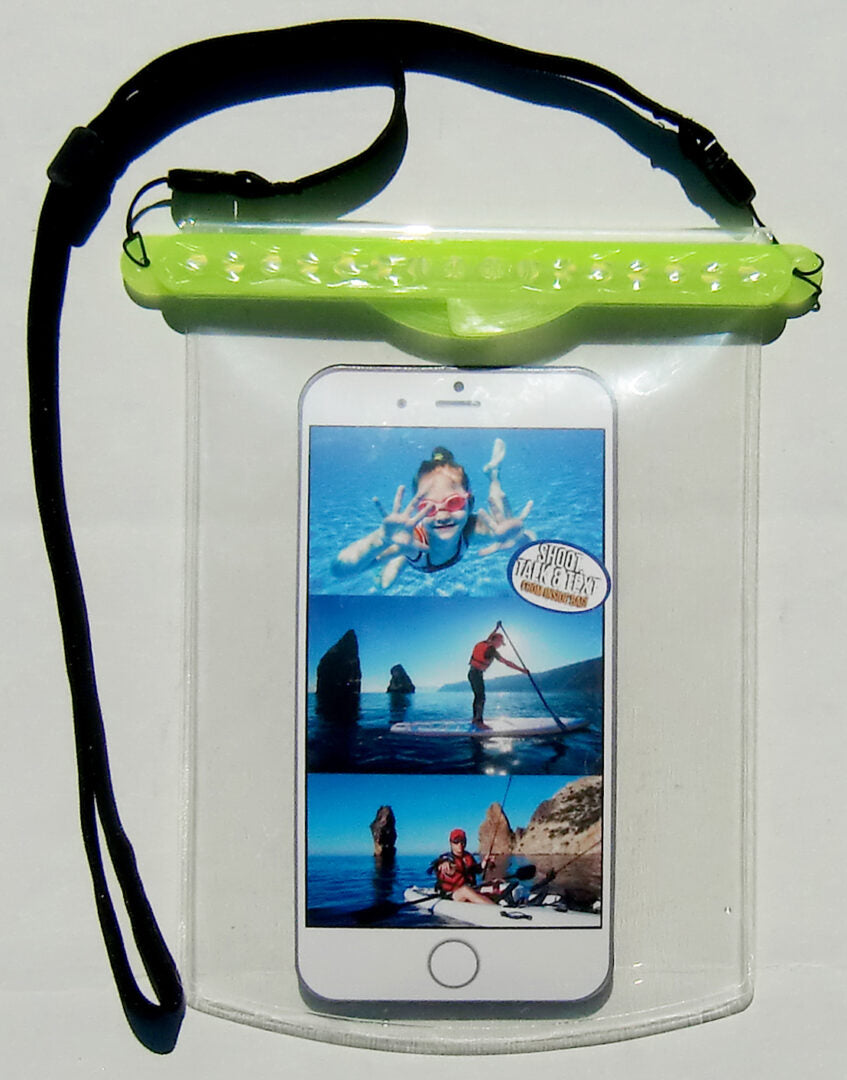 Gator GoBag Shark Dry Bag Cartera para teléfono impermeable y autosellante