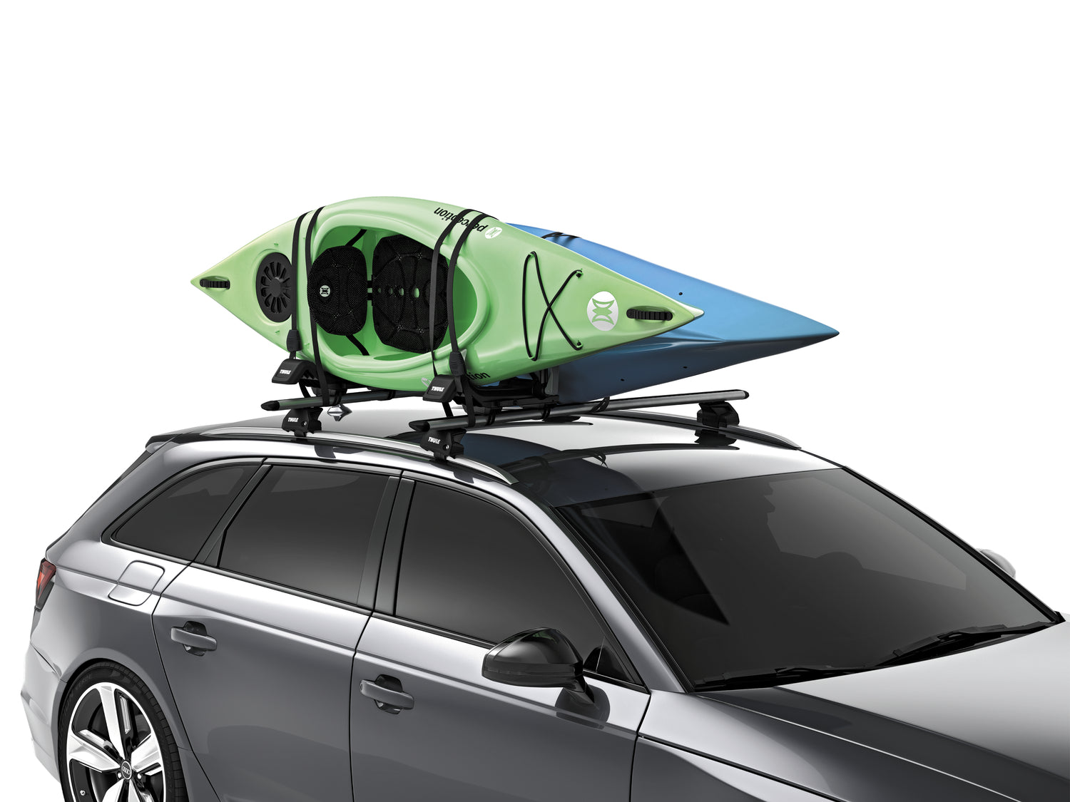 Thule Hull-a-Port XTR 848 | J-Cradle Kayak Carrier