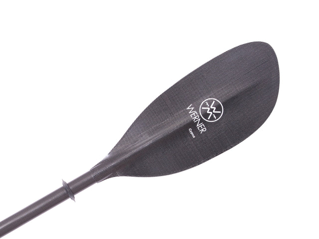 Werner Cyprus Carbon Straight Shaft Two-Piece Kayak Paddle