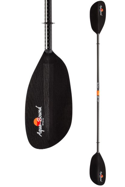 Remo de kayak de dos piezas Posi-Lok de carbono Whiskey Aqua-Bound