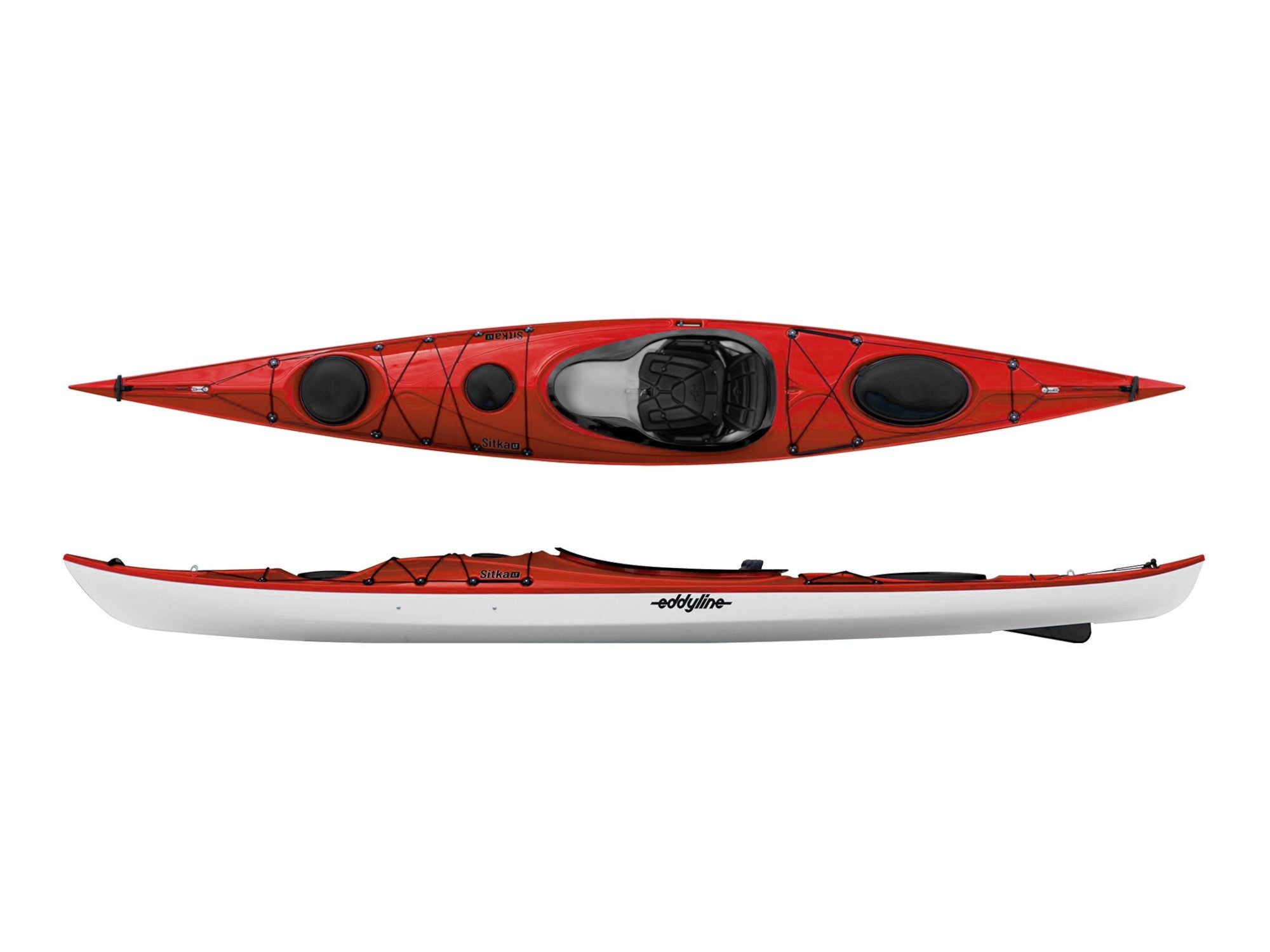 Eddyline Sitka LT in Red Pearl available from Olympic Outdoor Center