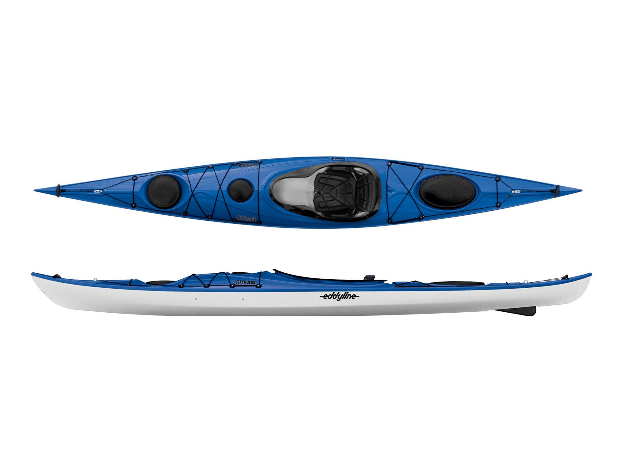 Eddyline Sitka LT in Sapphire Blue available from Olympic Outdoor Center